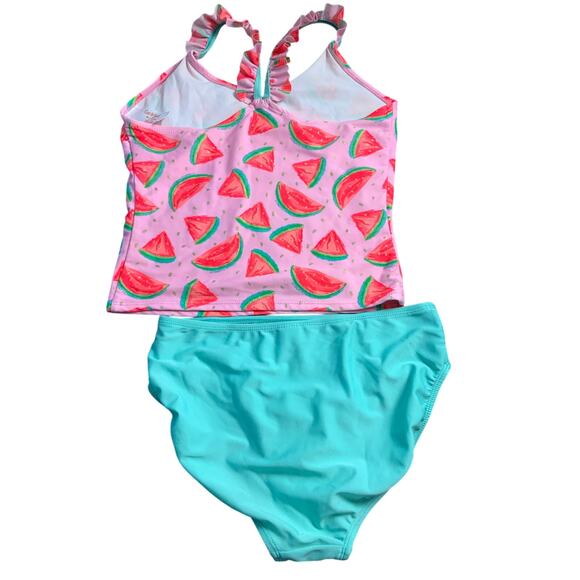 Cat & Jack Watermelon tankini size XL 14-16 - Picture 2 of 3